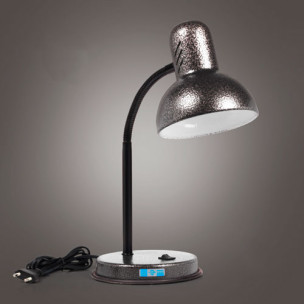 Лампа настольная Старое серебро ТМ Loga